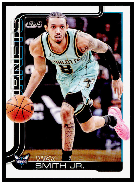 2025-26 Topps Nick Smith Jr. Card Charlotte Hornets #72