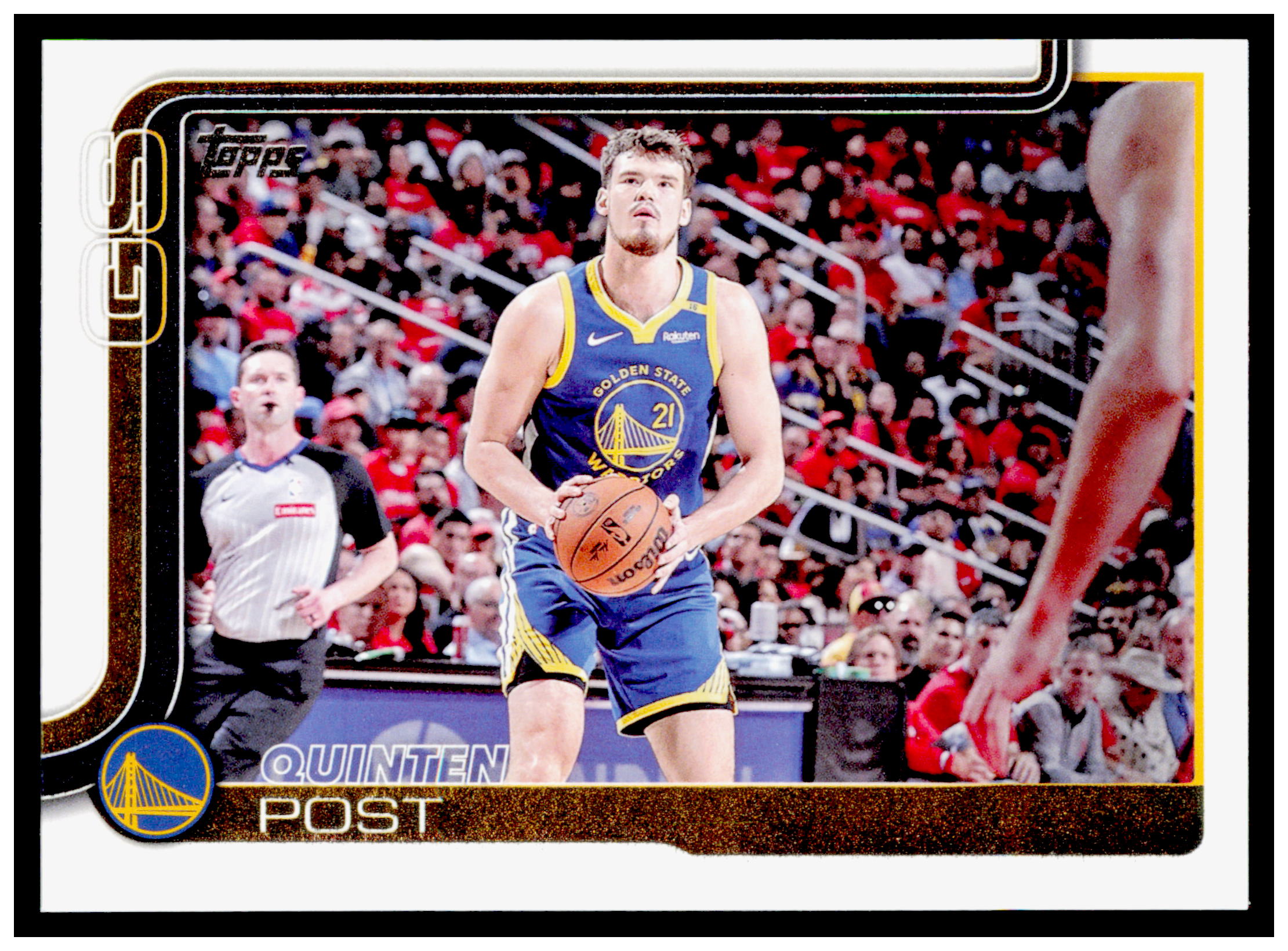 2025-26 Topps Quinten Post Card Golden State Warriors #139