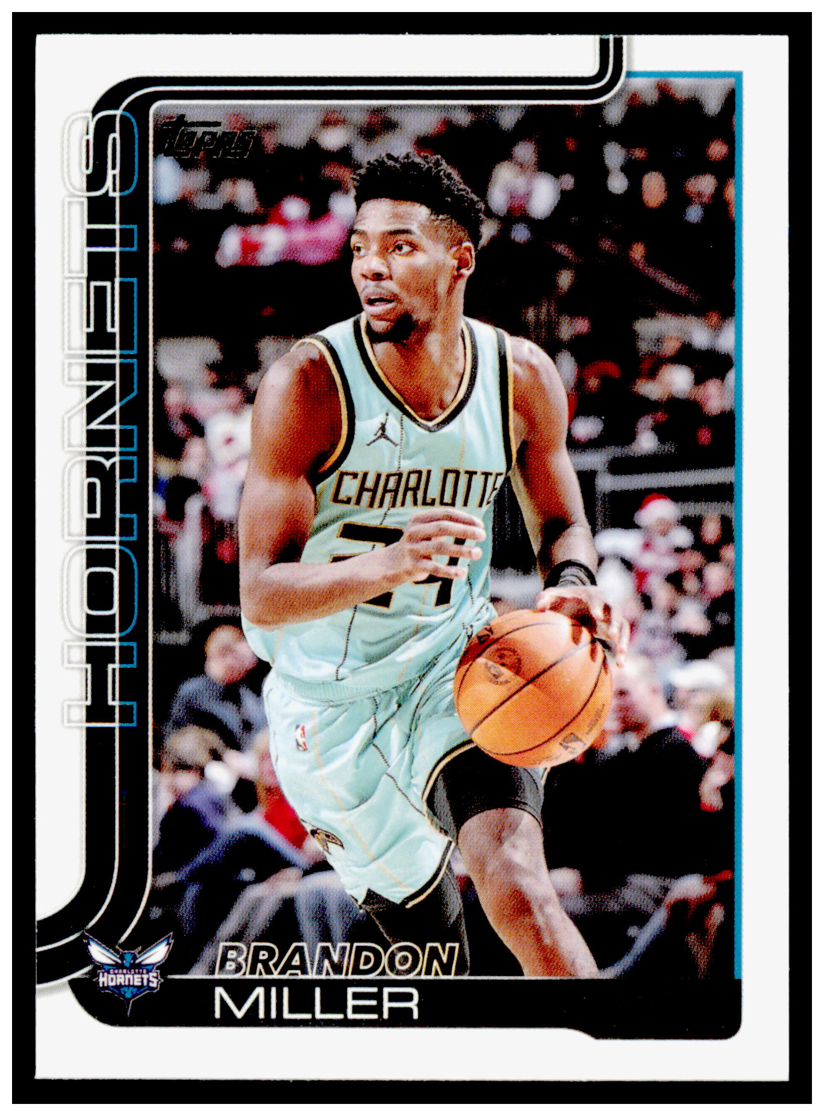 2025-26 Topps Brandon Miller Card Charlotte Hornets #68