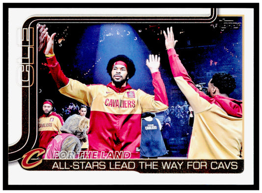 2025-26 Topps For The Land: All-Stars Lead The Way For Cavs Card Cavaliers #278