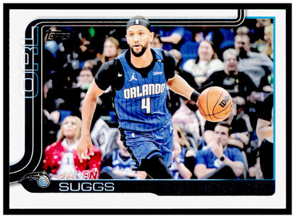 2025-26 Topps Jalen Suggs Card Orlando Magic #92