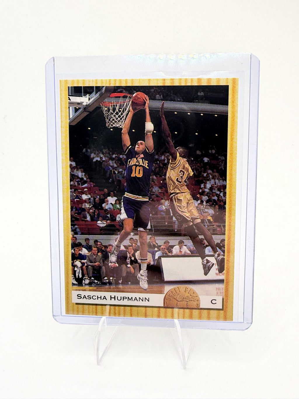 1993 Classic Draft Picks Sascha Hupmann Card  Evansville  #44