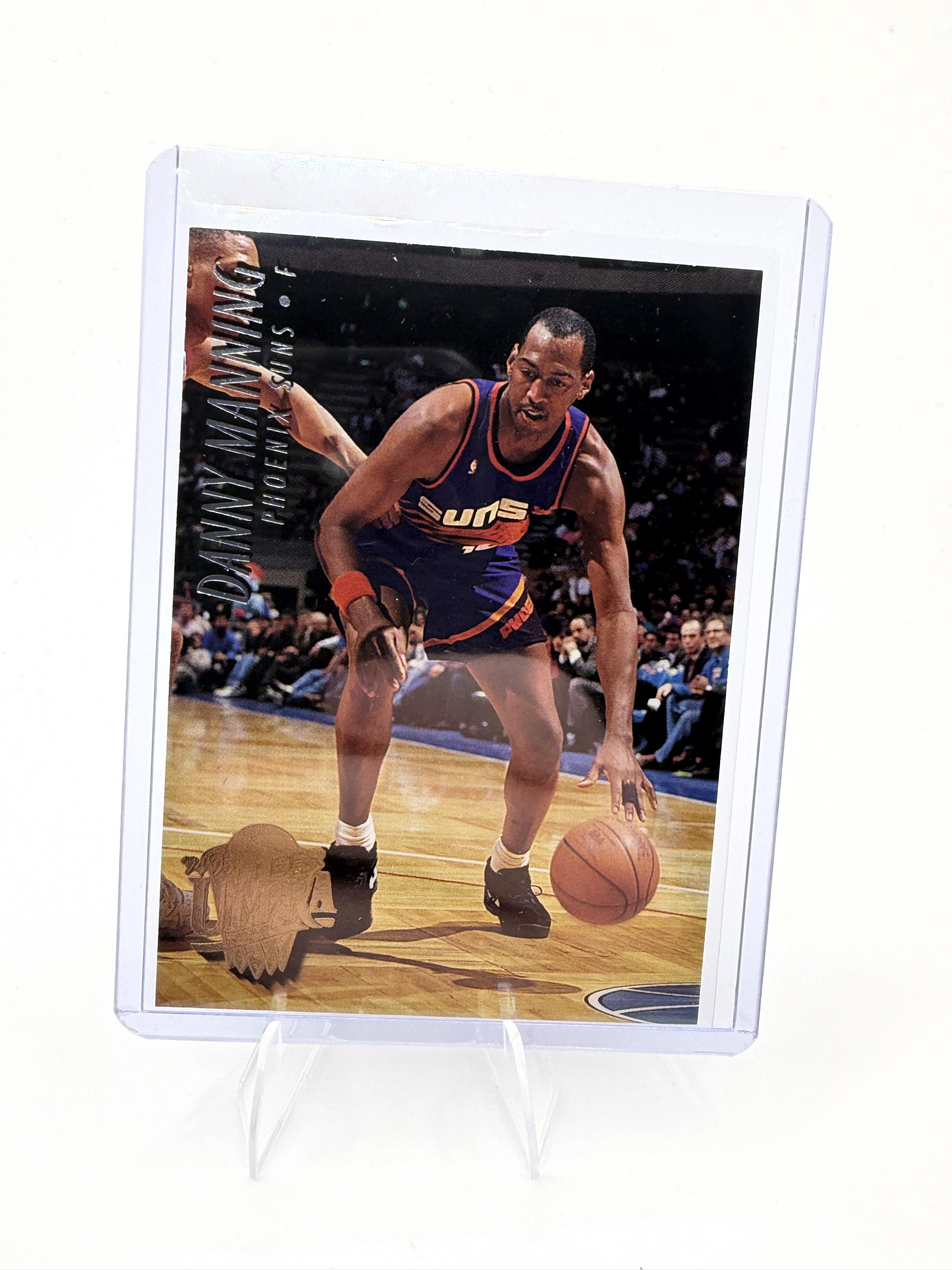 1994-95 Collector's Choice Danny Manning #315 Gold Signature Phoenix Suns HOF