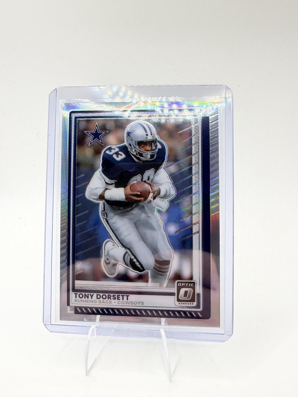 2025 Donruss Optic Tony Dorsett Card Holo Dallas Cowboys #58