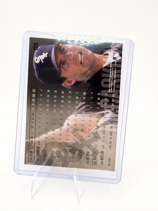 1995 Fleer Kirk McCaskill Card Chicago White Sox #125