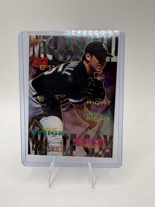 1995 Fleer Kirk McCaskill Card Chicago White Sox #125