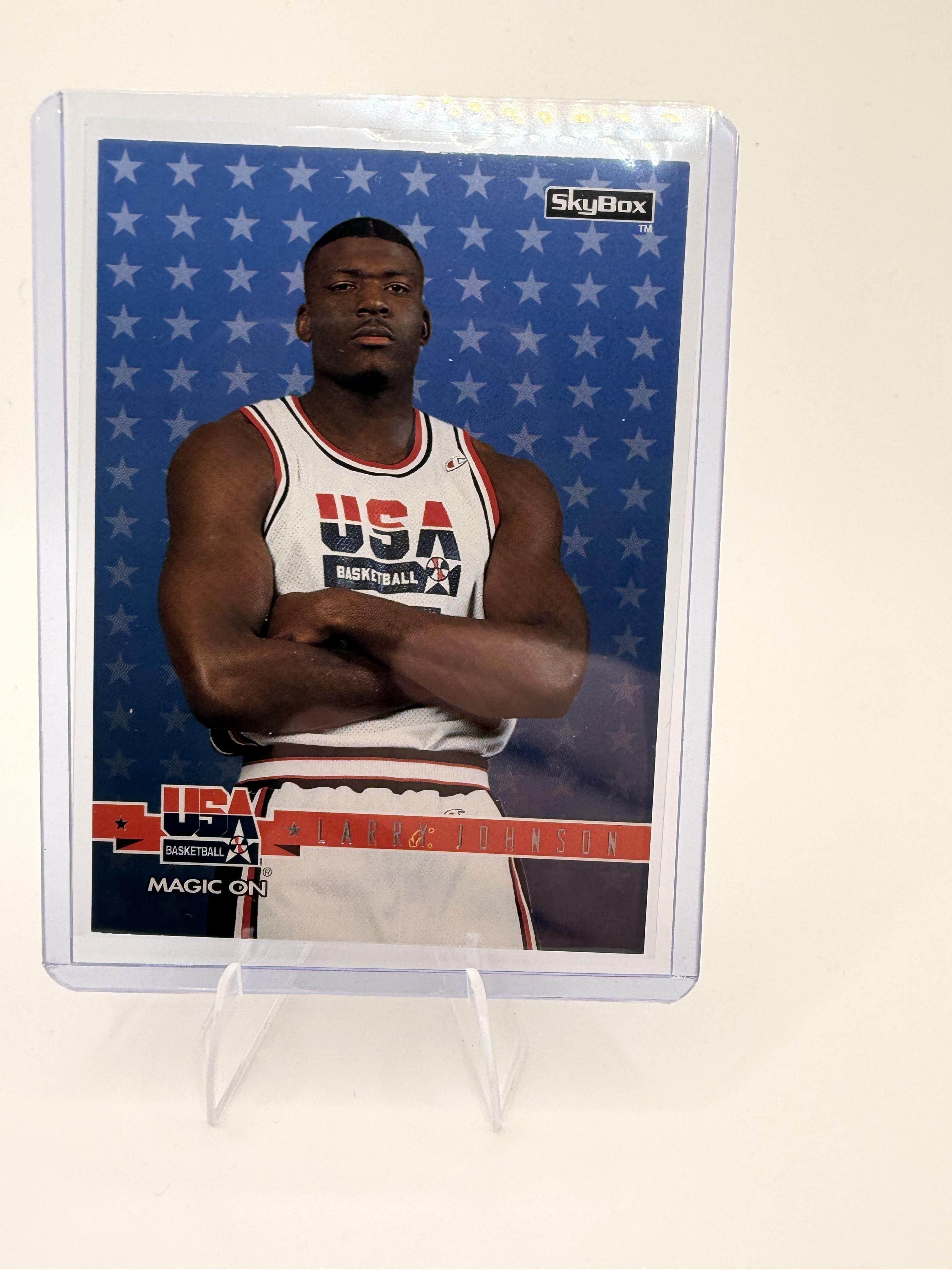 1994 SkyBox USA Larry Johnson Card USA #12