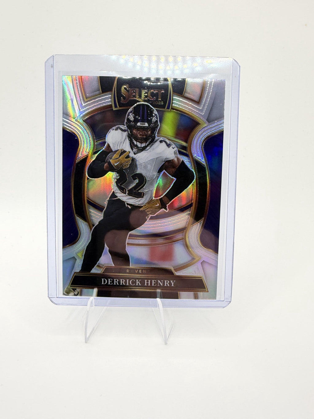 2025 Panini Select Derrick Henry Card Baltimore Ravens #60