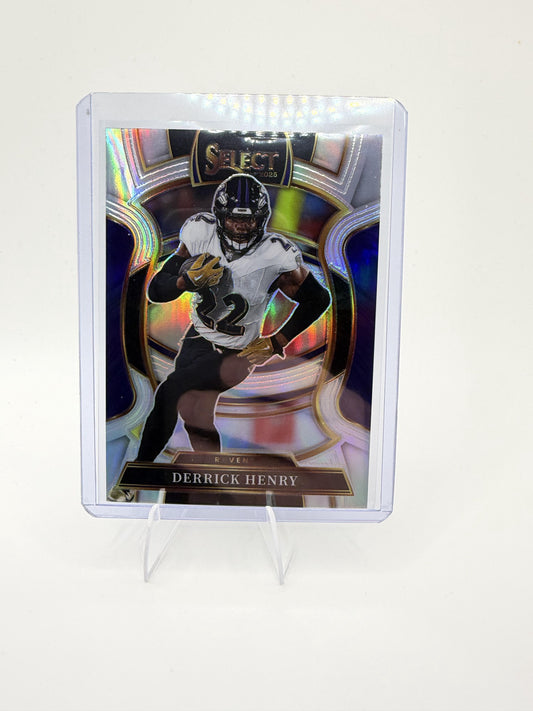 2025 Panini Select Derrick Henry Card Baltimore Ravens #60