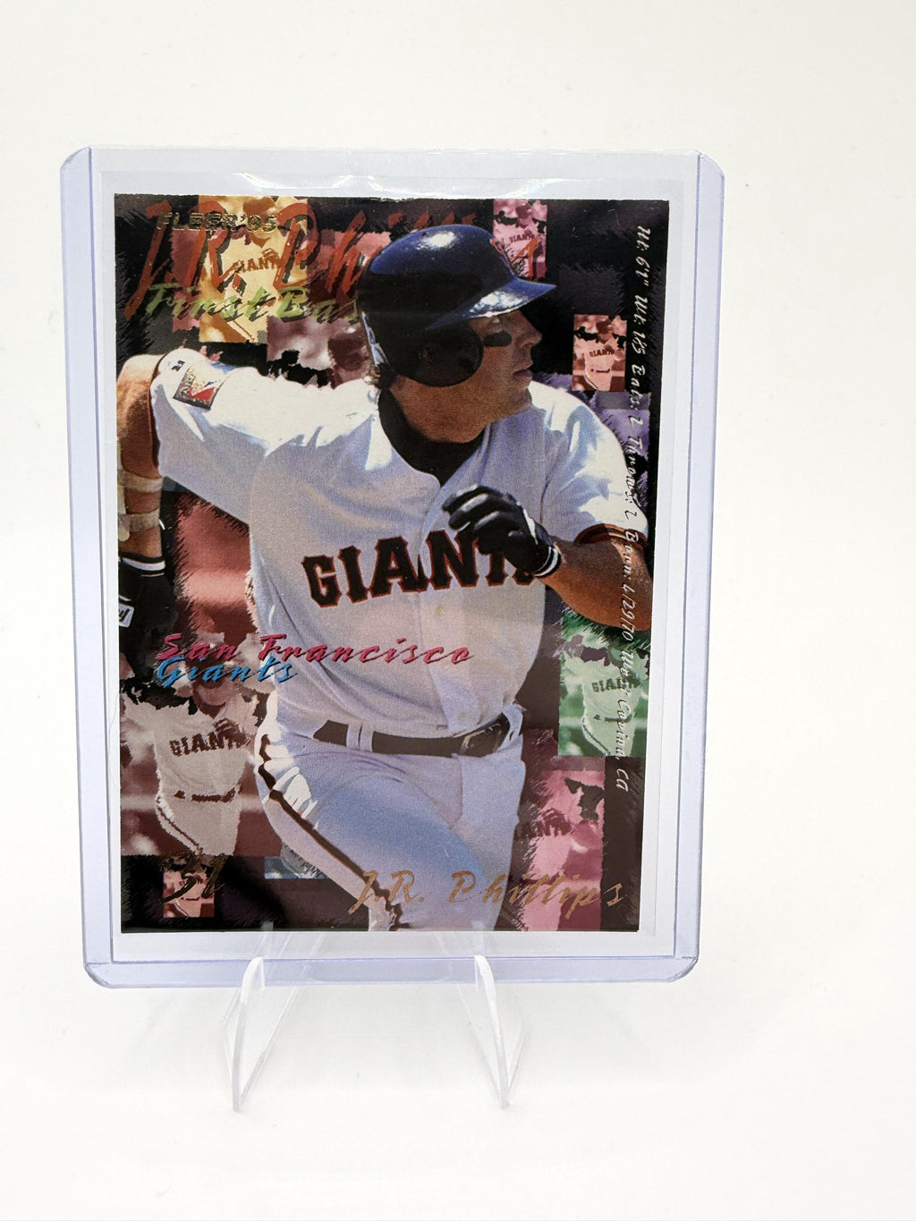 1995 Fleer J.R. Phillips Card San Francisco Giants #586
