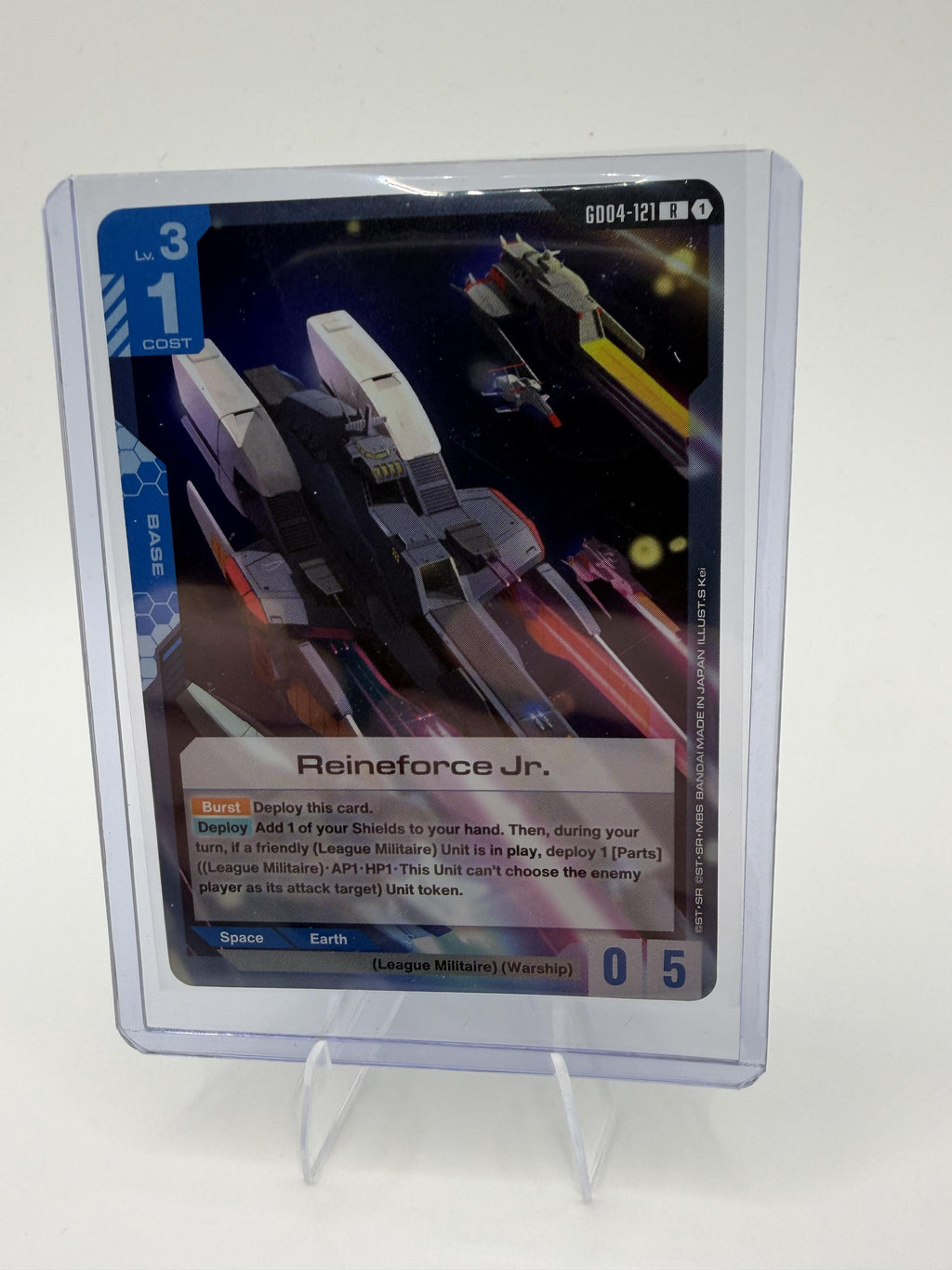 Gundam Card Game Reineforce Jr. GD04-121 R+ Rare Parallel Foil Phantom Aria