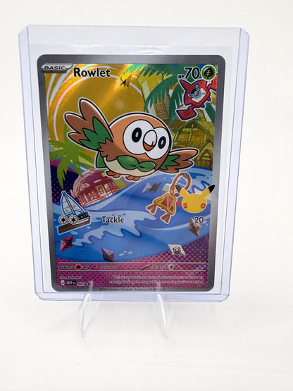 Rowlet 043 MEP Illustration Rare First Partner Collection 30th Anniversary 2026