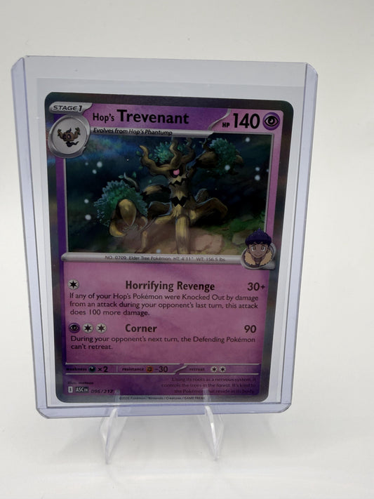 2026 Pokemon Hop's Trevenant 096/217 Reverse Holo Ascended Heroes