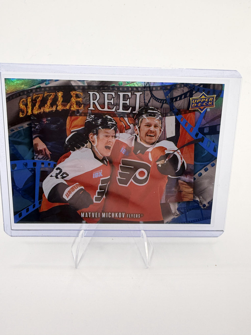 2025-26 Upper Deck Matvei Michkov Card Sizzle Reel Philadelphia Flyers #SR-60