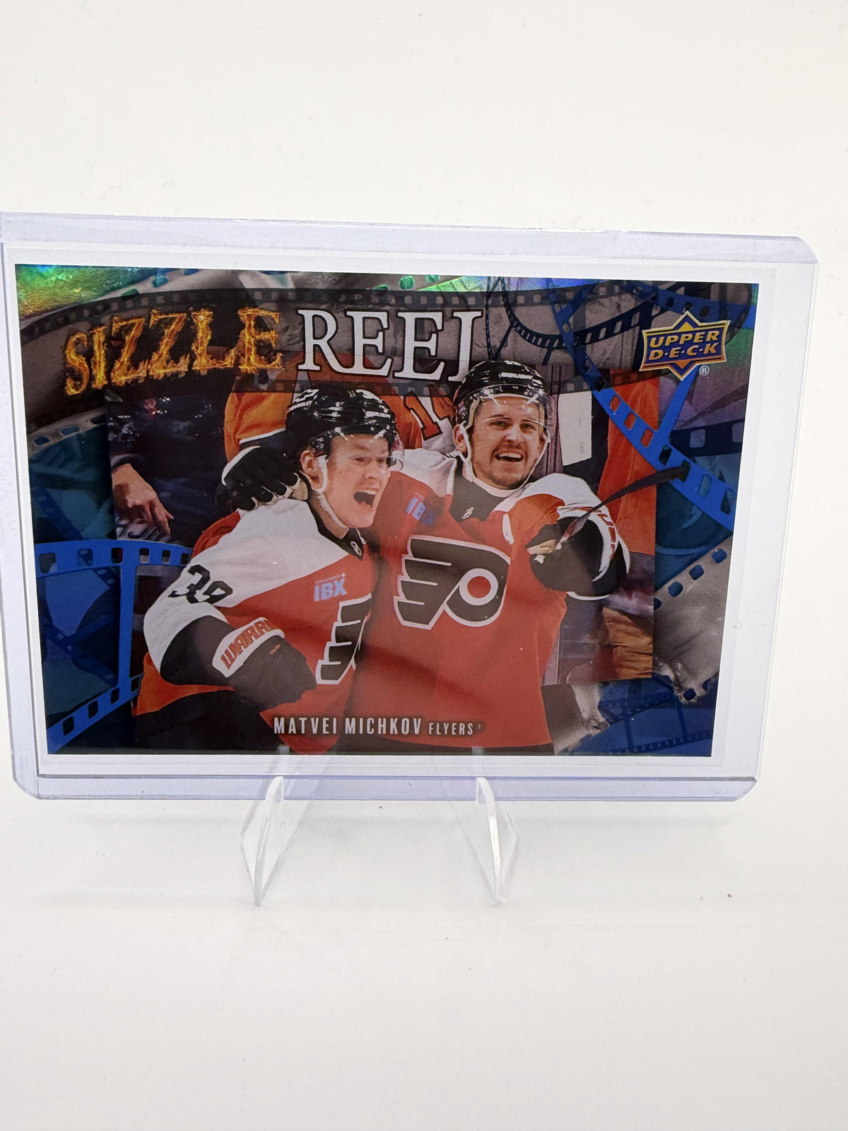 2025-26 Upper Deck Matvei Michkov Card Sizzle Reel Philadelphia Flyers #SR-60