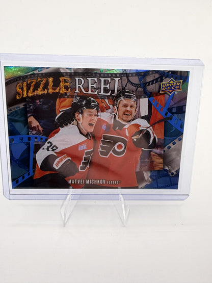 2025-26 Upper Deck Matvei Michkov Card Sizzle Reel Philadelphia Flyers #SR-60