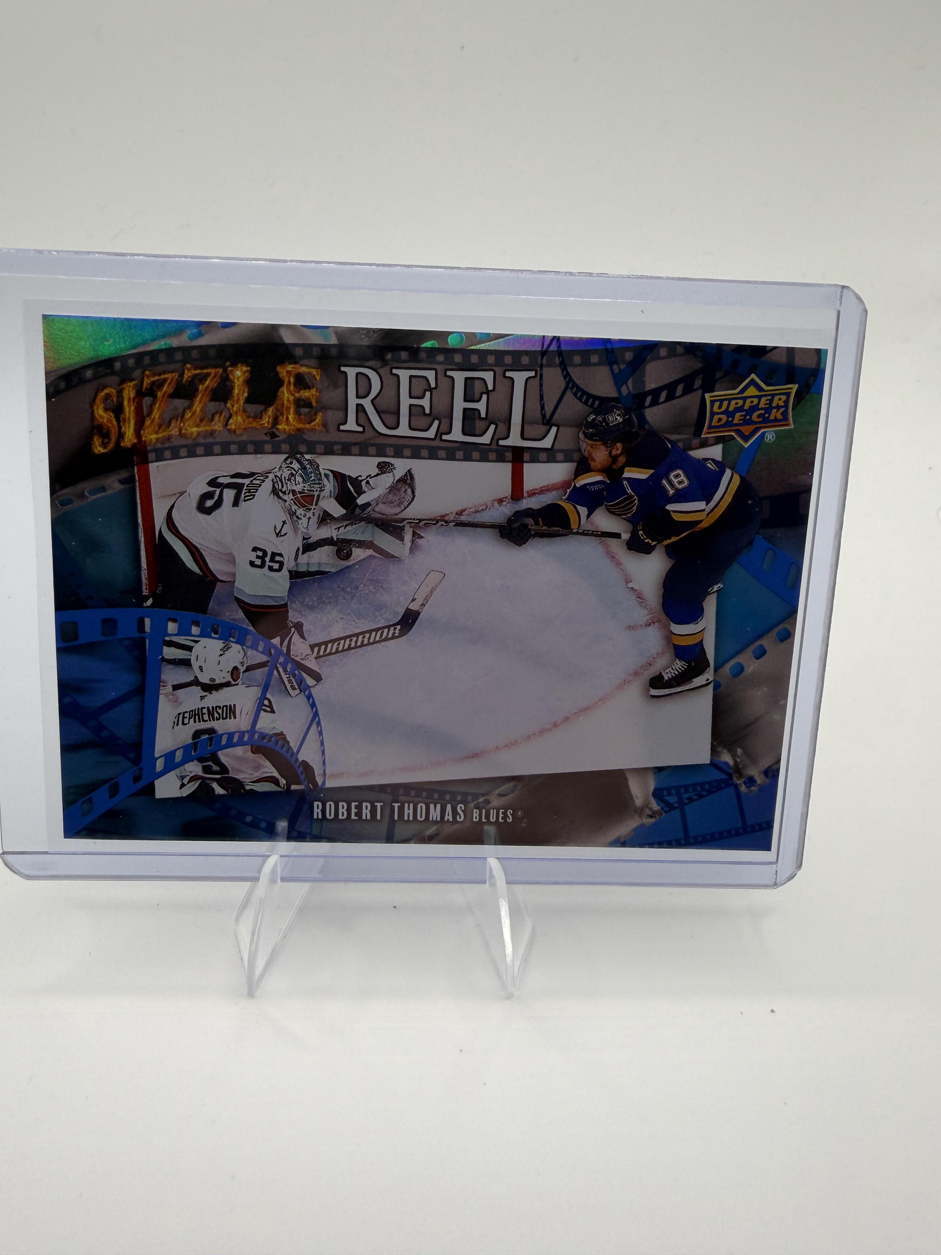 Robert Thomas 2025-26 Upper Deck Sizzle Reel #SR-38 St. Louis Blues C NM/M