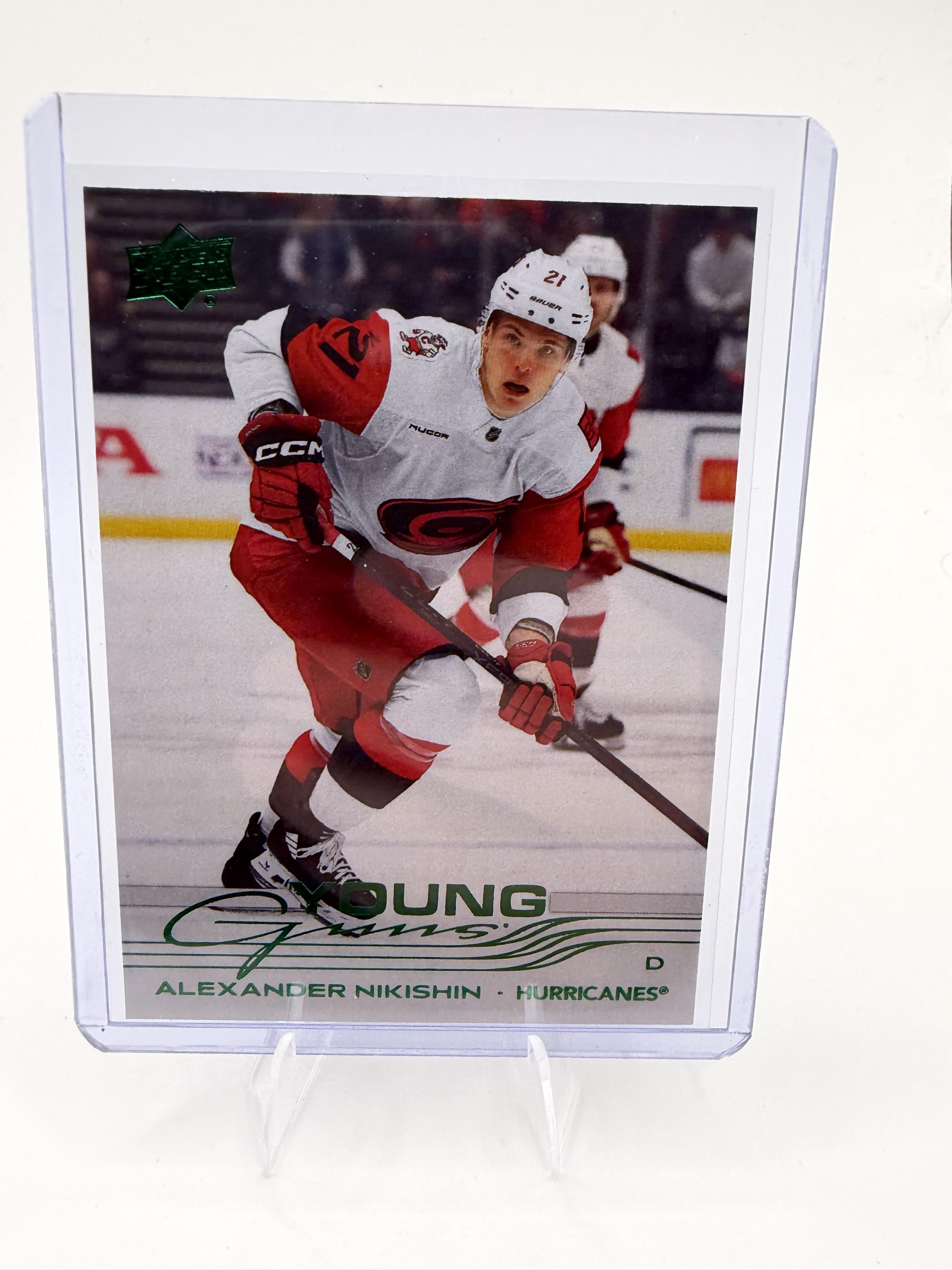 2025-26 Upper Deck Alexander Nikishin Card RC Carolina Hurricanes #461