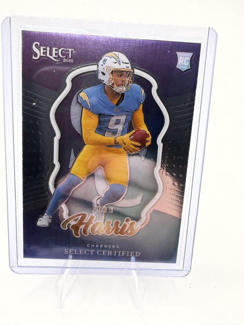 2025 Panini Select Tre Harris Card Select Certified Rookies