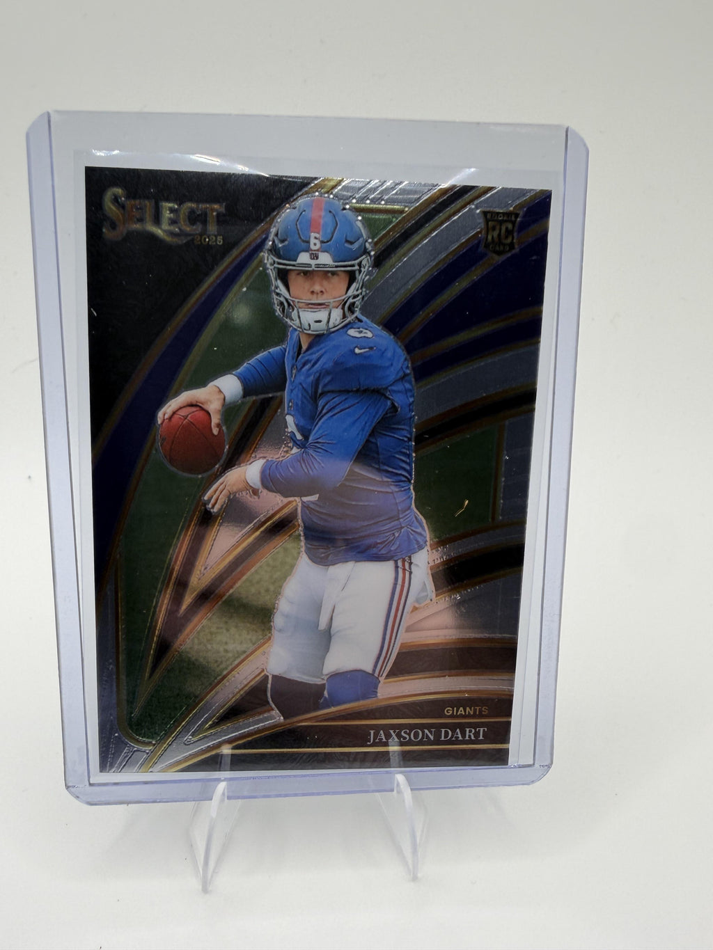 2025 Panini Select Jaxson Dart Card New York Giants #293