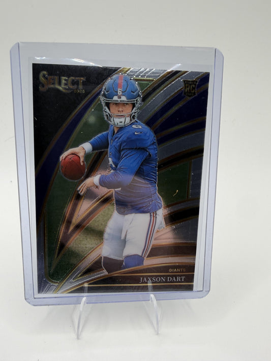 2025 Panini Select Jaxson Dart Card New York Giants #293