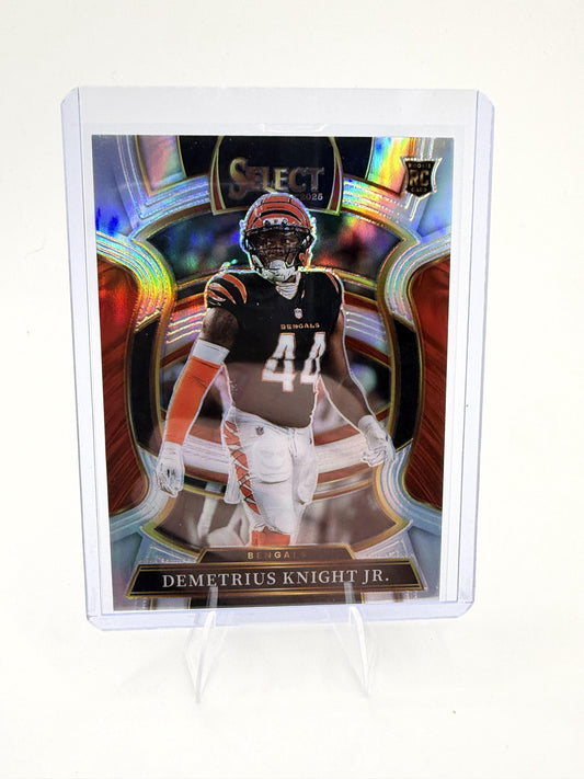 2025 Panini Select Demetrius Knight Jr. Card Cincinnati Bengals #58
