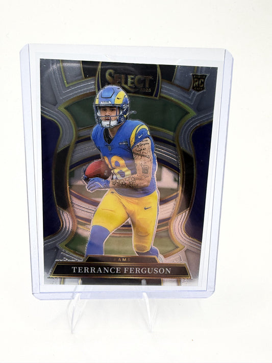 2025 Panini Select Terrance Ferguson Card RC Los Angeles Rams #20