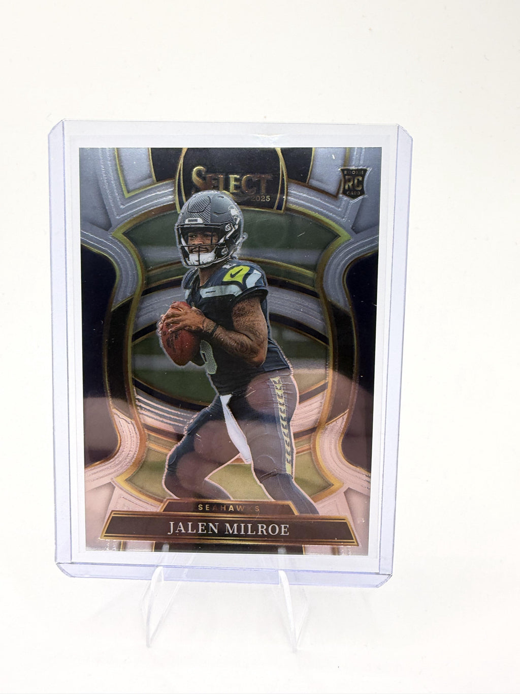 2025 Panini Select Jalen Milroe Card Seattle Seahawks #14