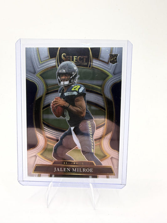 2025 Panini Select Jalen Milroe Card Seattle Seahawks #14