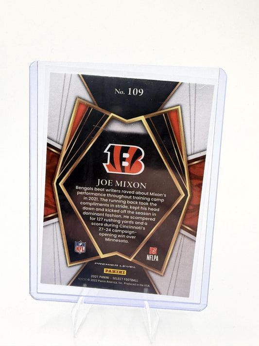 Joe Mixon 2021 Panini Select #109 Premier Level Cincinnati Bengals RB NM/M