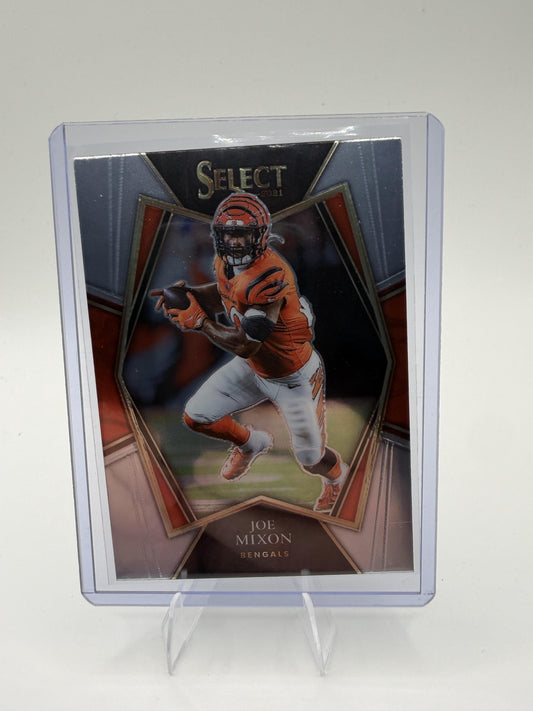 Joe Mixon 2021 Panini Select #109 Premier Level Cincinnati Bengals RB NM/M