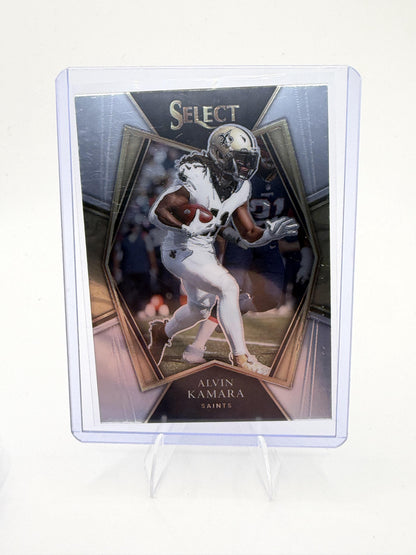 2021 Panini Select Alvin Kamara Card New Orleans Saints #125