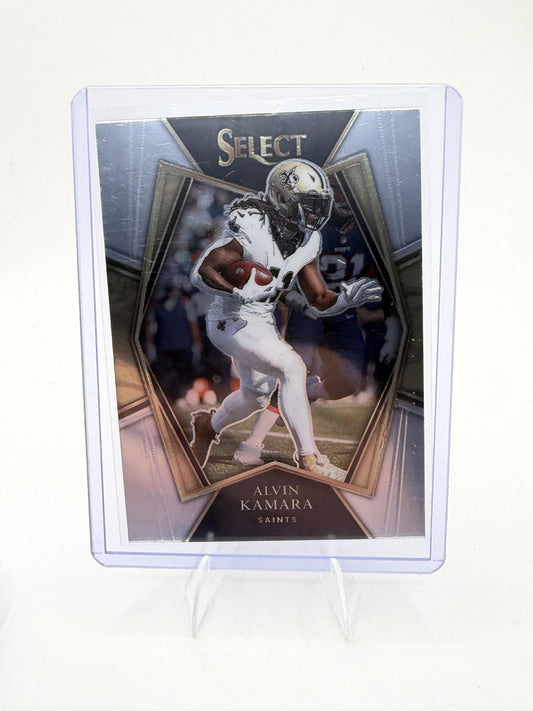 2021 Panini Select Alvin Kamara Card New Orleans Saints #125