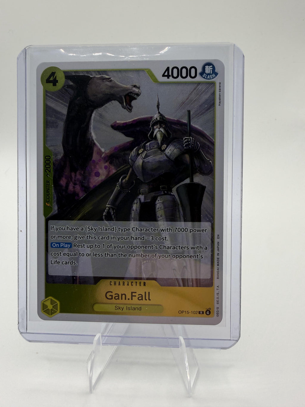Adventure on Kami's Island #OP15-102 Gan.Fall One Piece Card