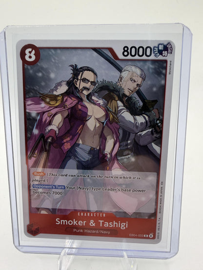 Adventure on Kami's Island #EB04-003 Smoker & Tashigi One Piece