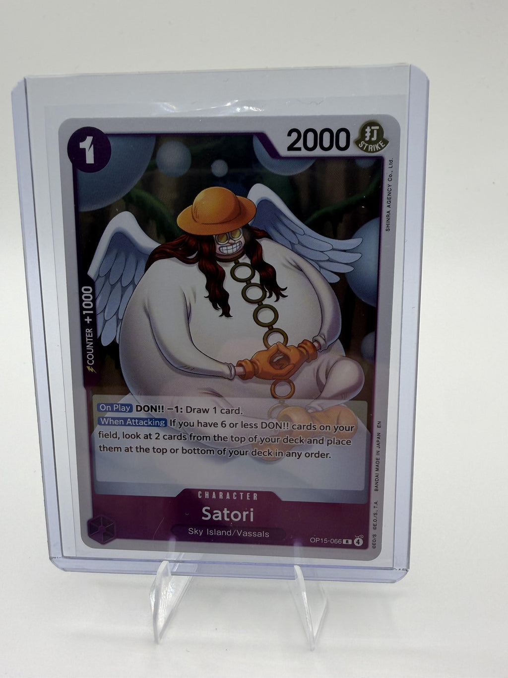 Adventure on Kami's Island #OP15-066 Satori One Piece Card