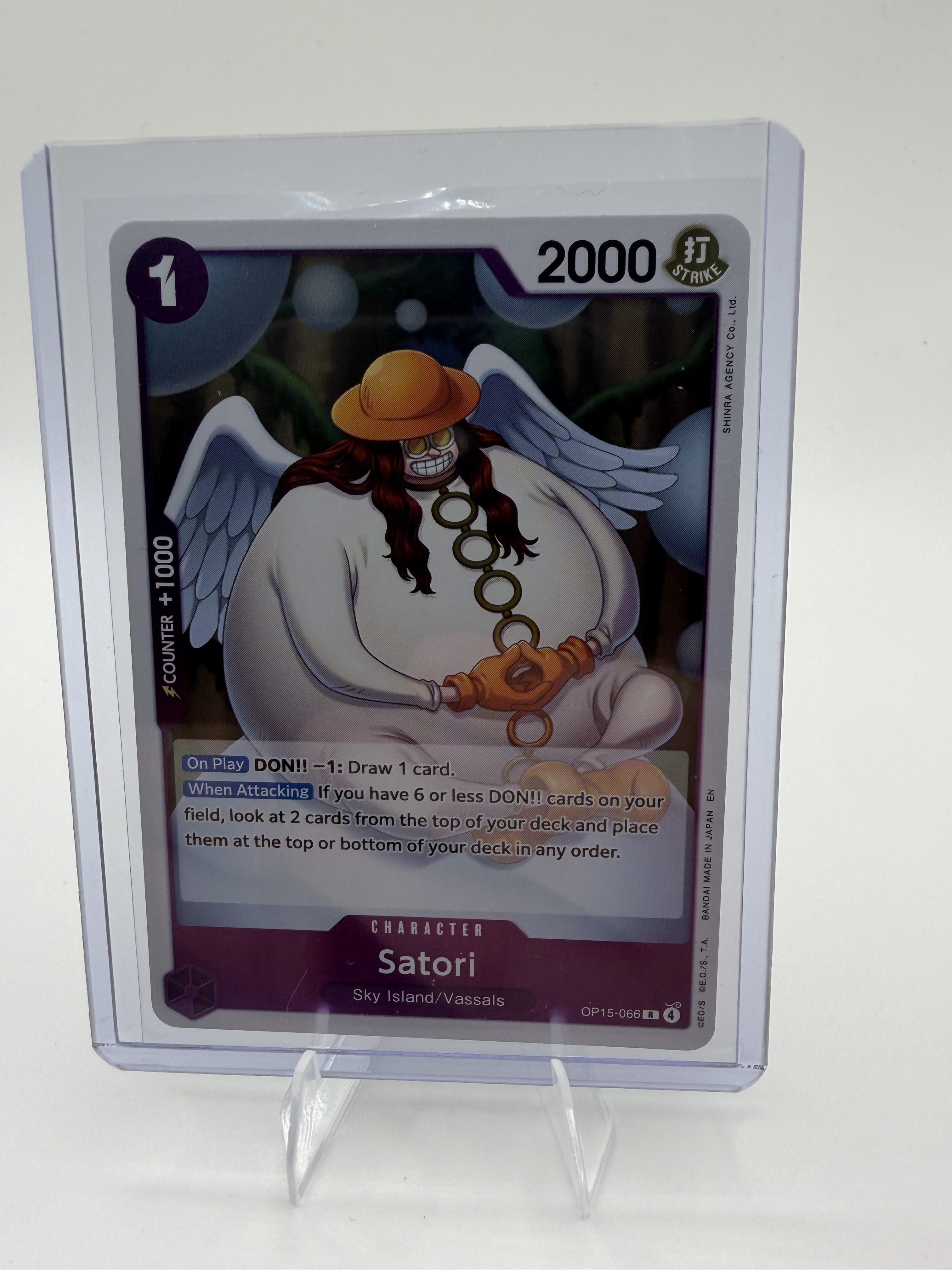 Adventure on Kami's Island #OP15-066 Satori One Piece Card
