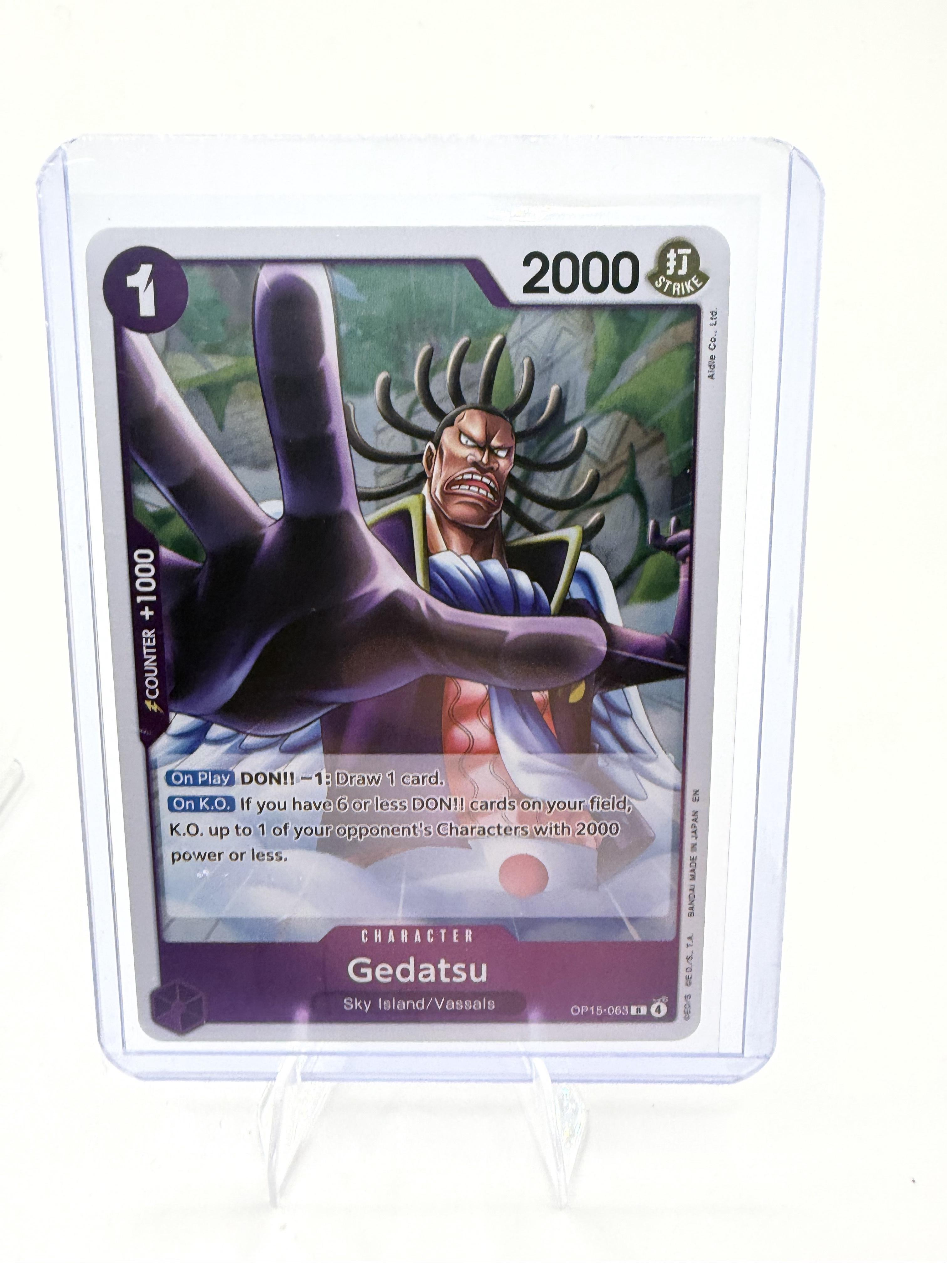 Adventure on Kami's Island #OP15-063 Gedatsu One Piece Card