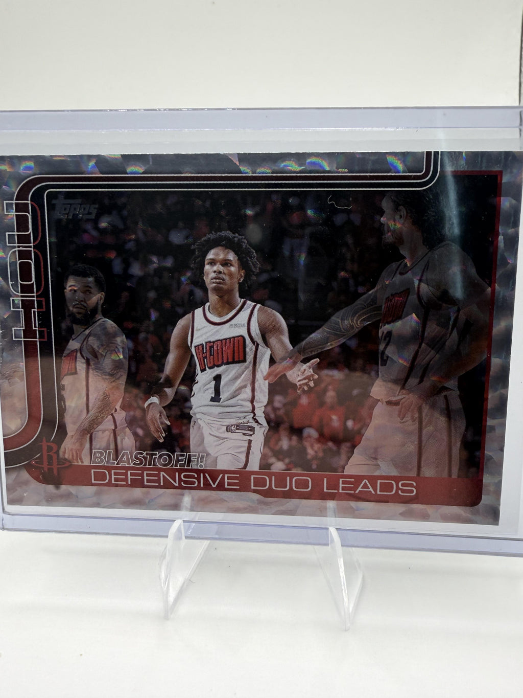 2025 Topps Basketball Luguentz Dort OKC Thunder Diamante Foil #117