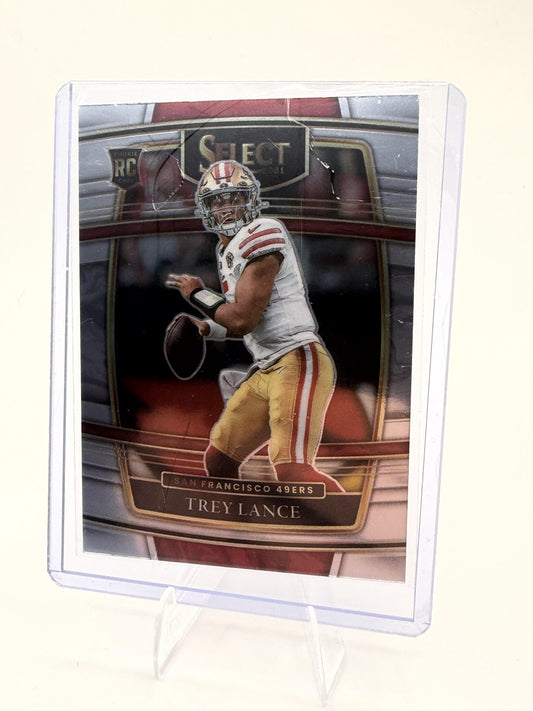 2021 Panini Select Trey Lance Card RC San Francisco 49ers #45