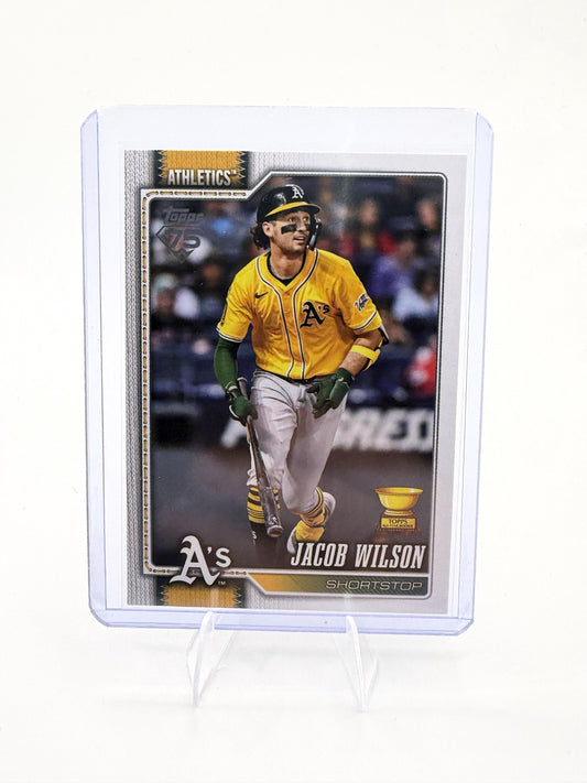 2026 Topps Jacob Wilson Card Athletics #240