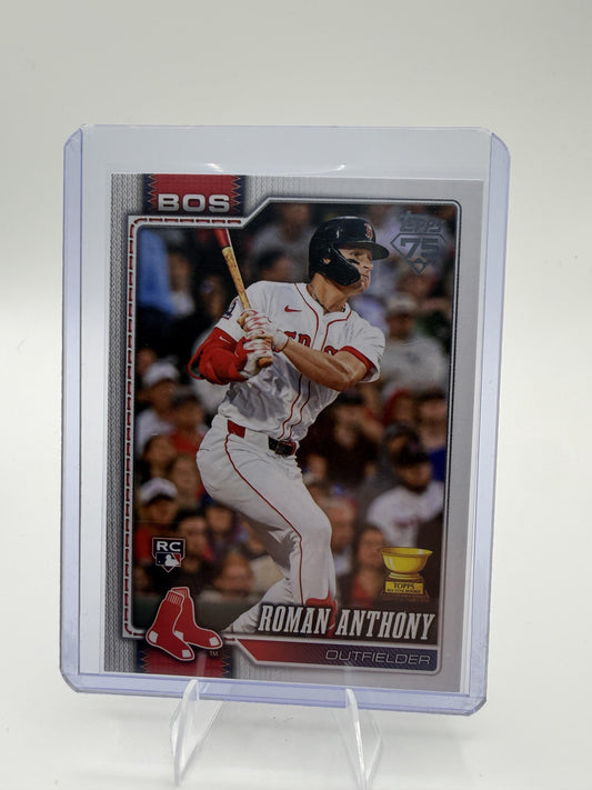 2026 Topps Roman Anthony Card RC Boston Red Sox #189