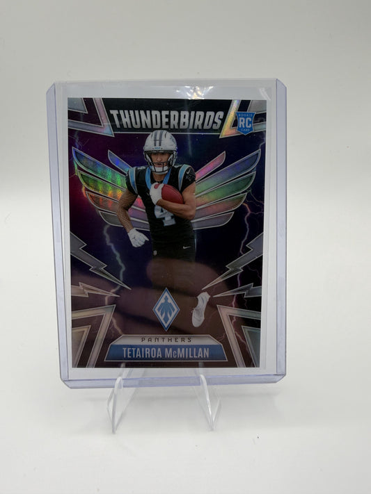 2025 Panini Phoenix Tetairoa McMillan Card Thunderbirds Carolina Panthers #7