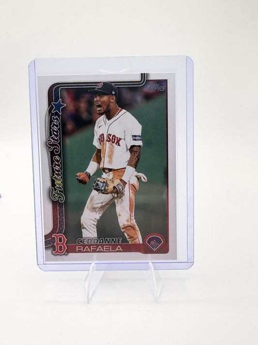 2025 Topps Ceddanne Rafaela Card Boston Red Sox #148