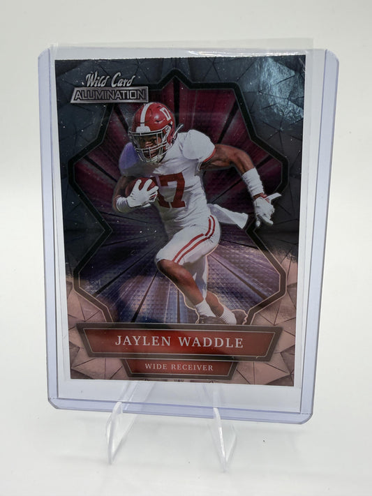 2021 Wild Card Alumination Jaylen Waddle RC Rookie ABC-12 Alabama