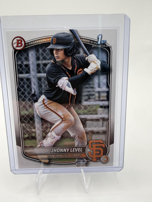 2025 Bowman Jhonny Level Card Prospects San Francisco Giants #BP-147