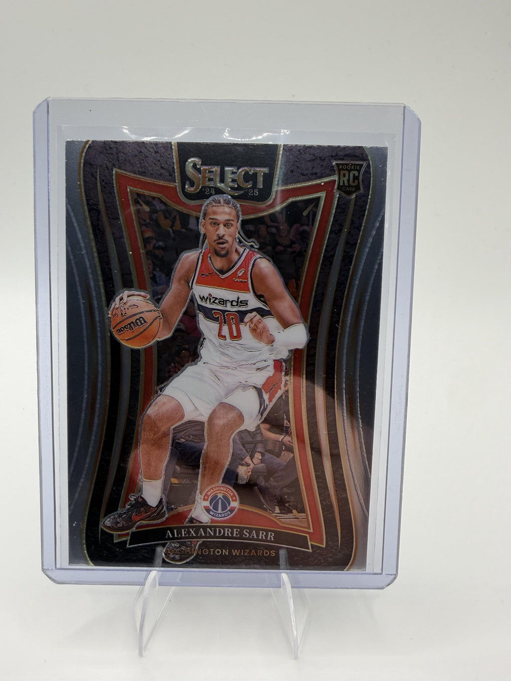 2024-25 Panini Select Alexandre Sarr Card RC Washington Wizards #399