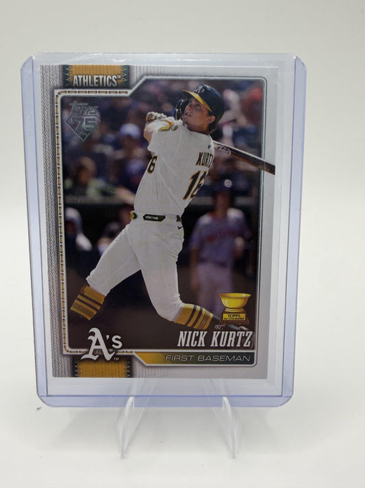 2026 Topps Nick Kurtz Card Athletics #97