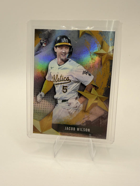 2025 Topps Jacob Wilson Card Stars of MLB Athletics #SMLB-31