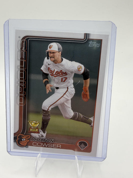 2025 Topps Baltimore Orioles Colton Cowser Card Baltimore Orioles #BAL-3